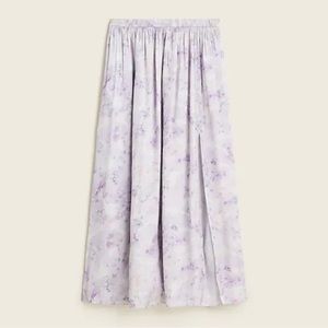 J.Crew new without tags sateen skirt with pockets size medium